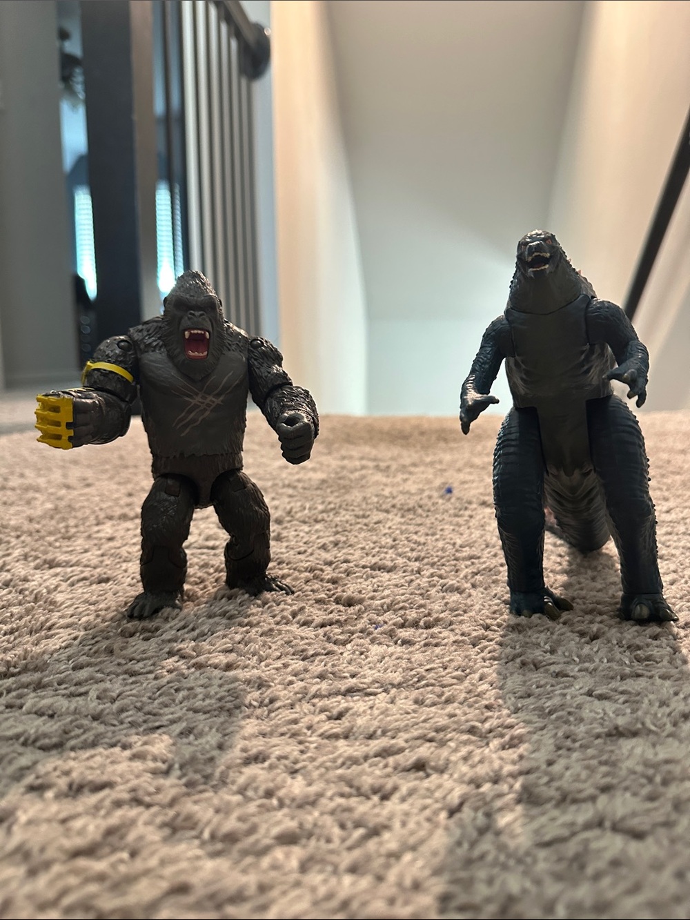 King Kong and Godzilla Action Figured